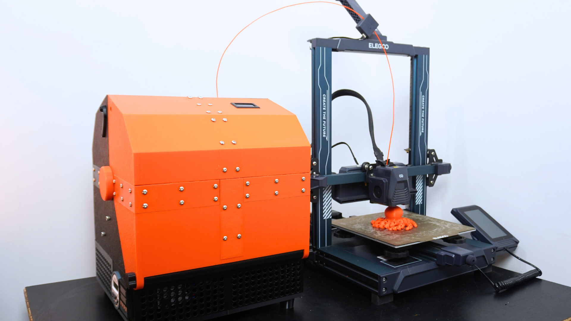 AeroDry 100 3DPrintable Filament Dryer and Storage System 5 Steps