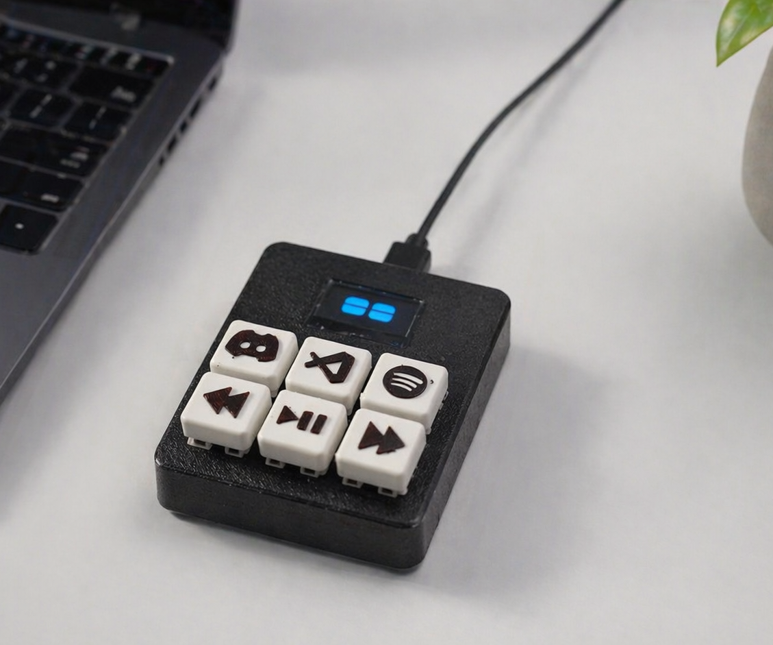 How I Made a Macropad With Animated Eyes & Productive Keys || XIAO ESP32S3 & Fusion 360
