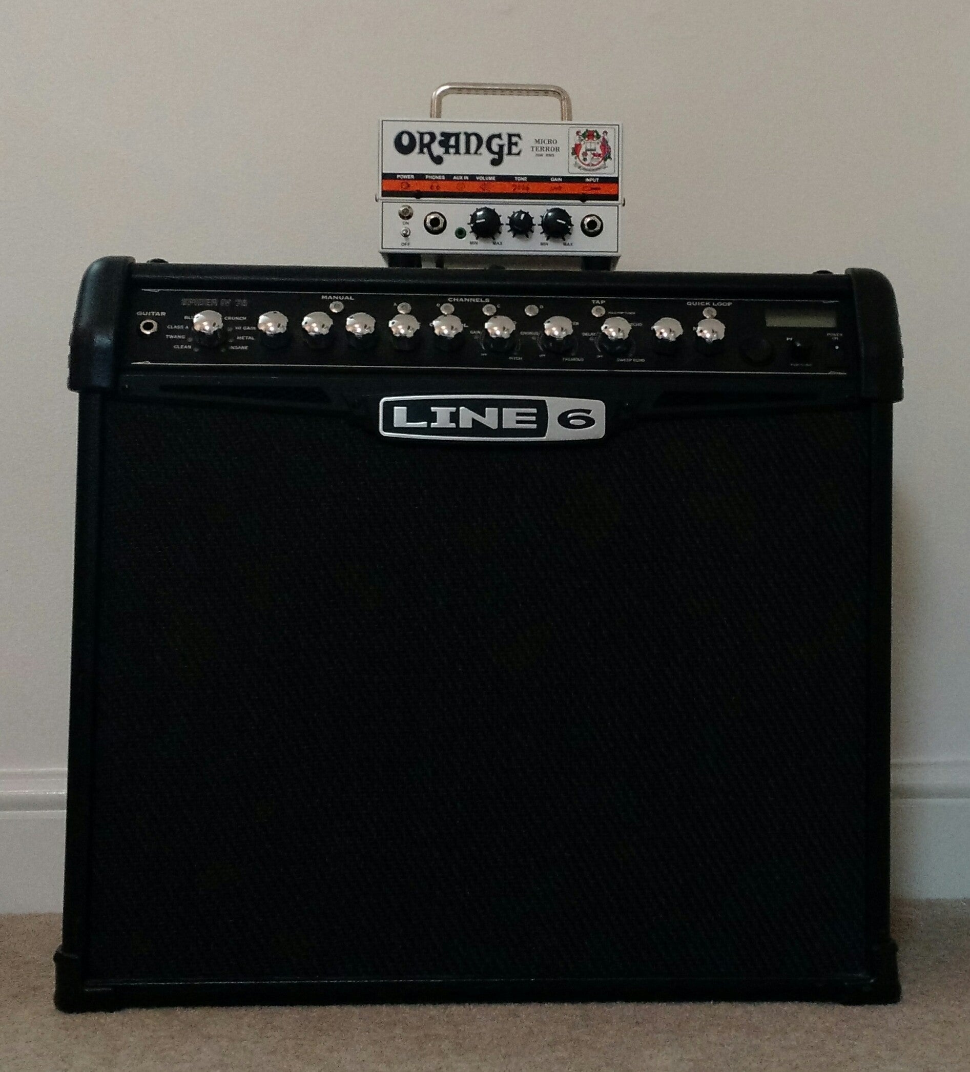 Use a Combo Amp As a Cabinet (cheap and Easy) : 7 Steps - Instructables