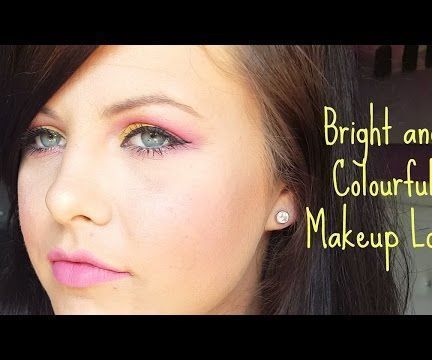 Bright and Colourful Makeup Look