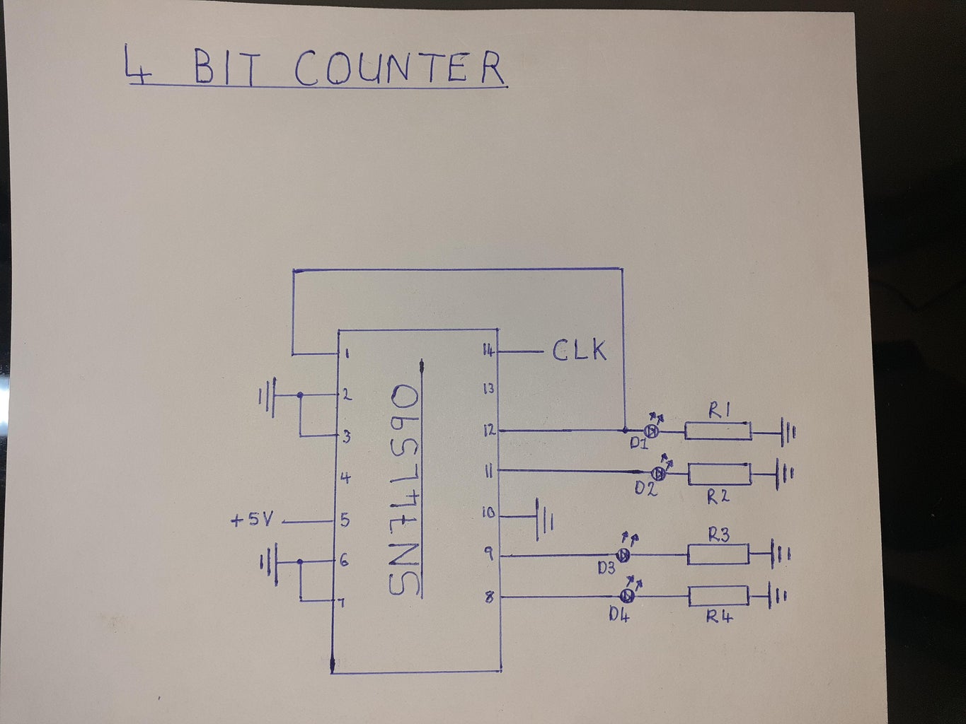 This Is a 4-bit Binary Counter : 3 Steps - Instructables