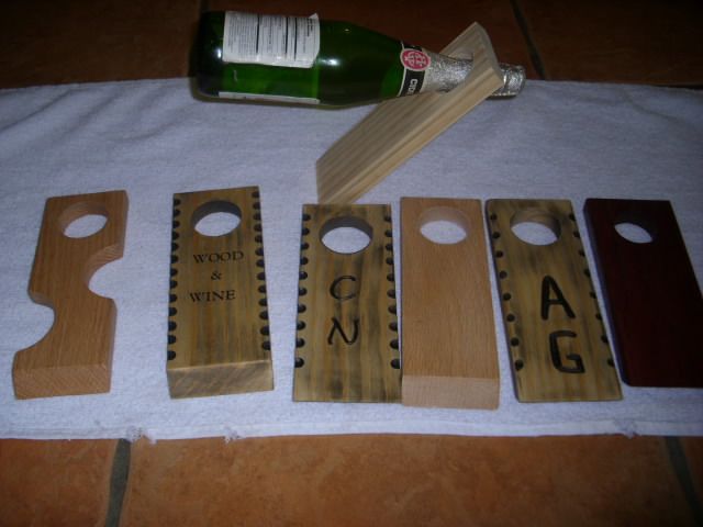 Wood Wine Holders