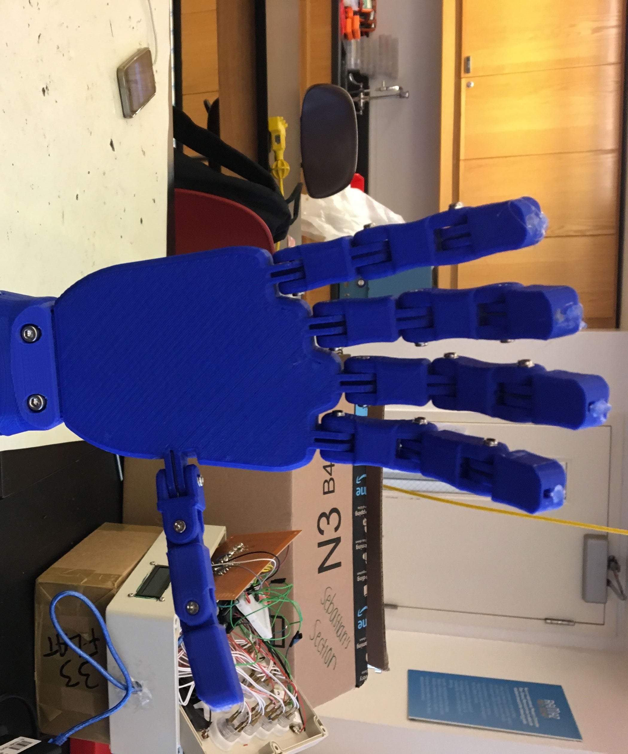3D Printed Robotic Hand With Arduino : 9 Steps - Instructables