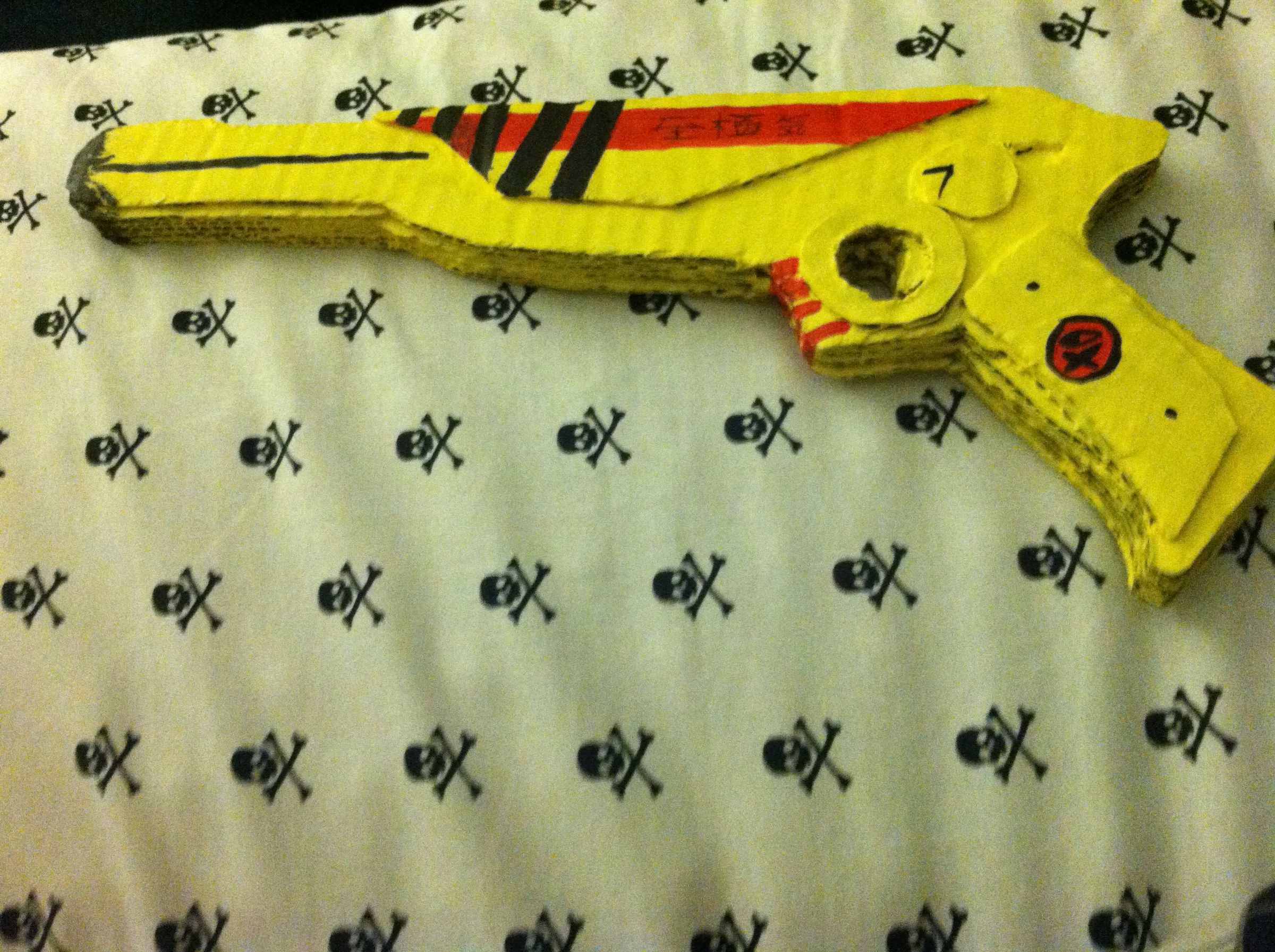 Cardboard Killjoy Gun (From the True Lives of the Fabulous Killjoys Comic Book/ the MCR Album, Danger Days)
