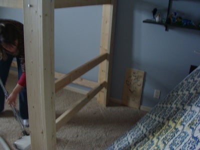 Double Size Bed Loft!