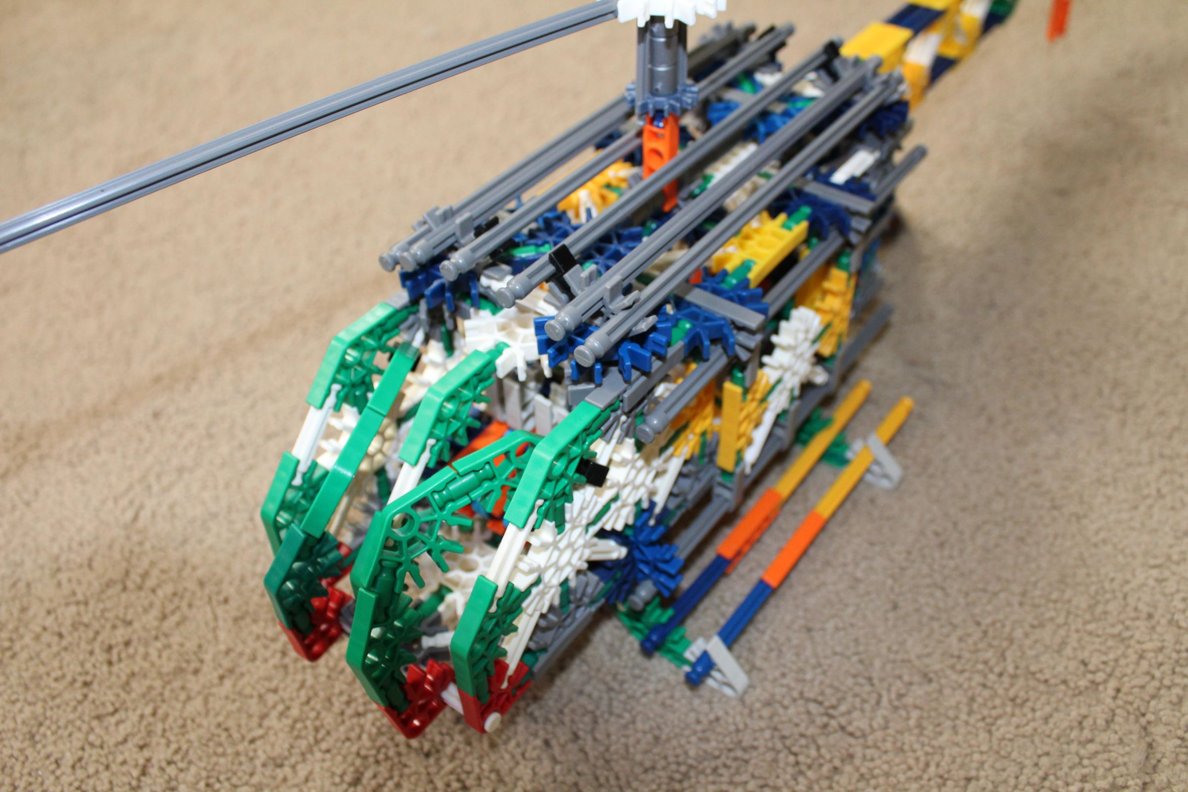 K'nex Helicopter 6 Steps Instructables