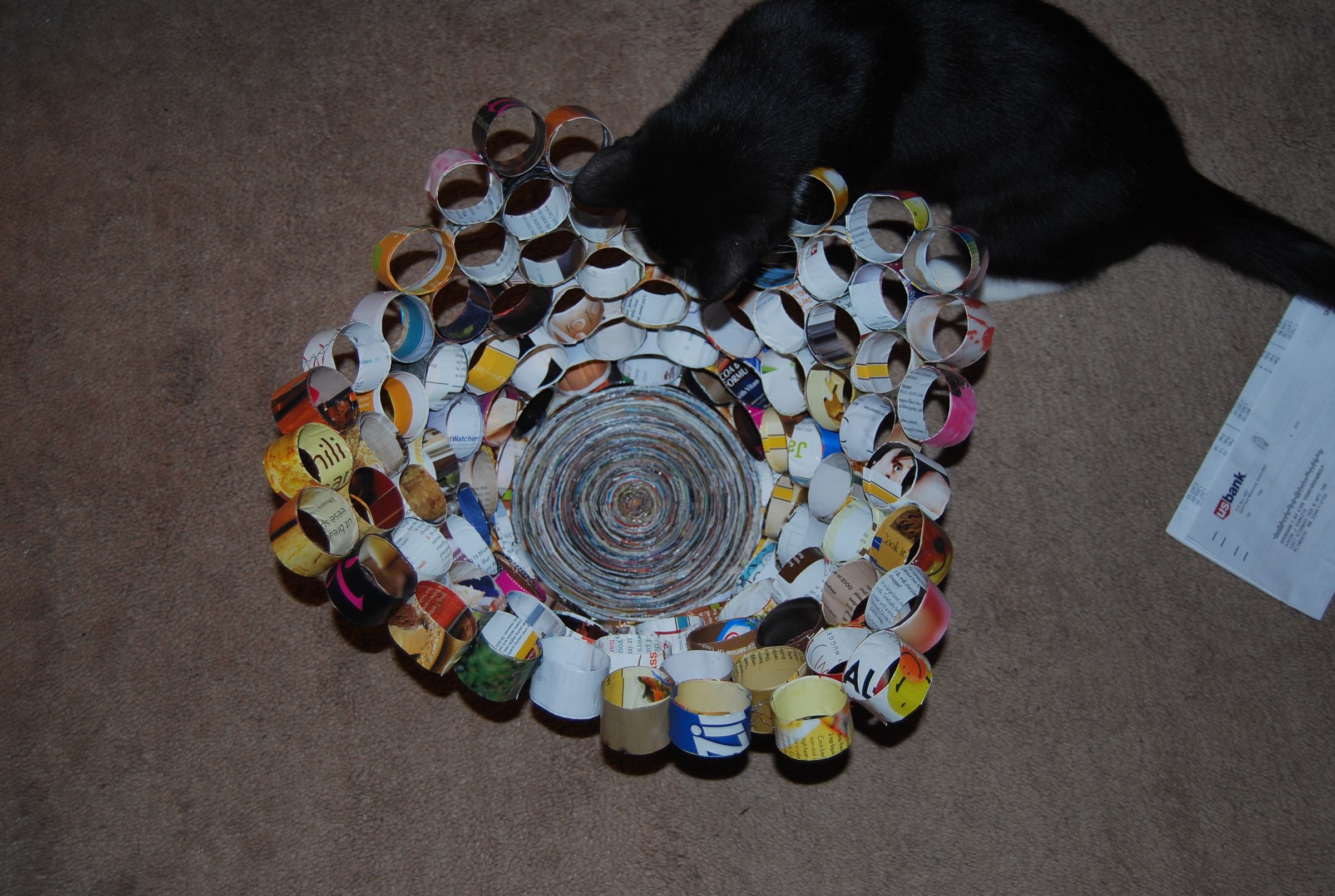 Magazine Waste Basket