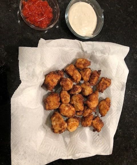 Spicy Popcorn Chicken 