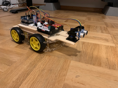 Build a Robot Car With an 80s Style Home Computer As Controller.