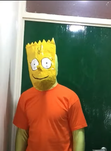 Bart Simpon Mask