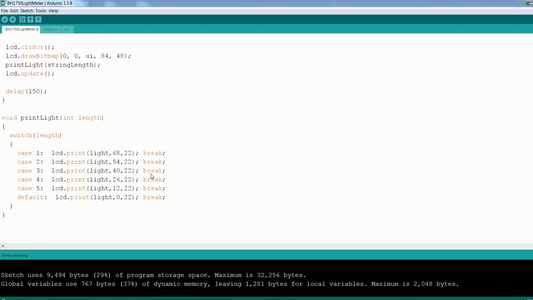 Arduino DIY Light Meter With BH1750 Sensor : 6 Steps (with Pictures ...