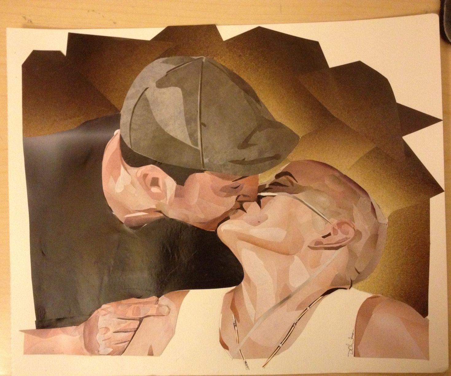 Recycle Magazines--Collage Portaits