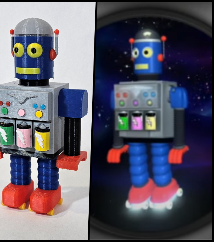 3D Model a Robot From Reference Images Using TinkerCAD