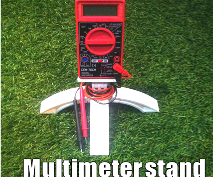3D Print a Multimeter stand