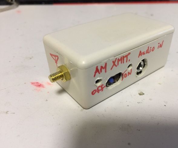 Simple Low Power AM Radio Transmitter