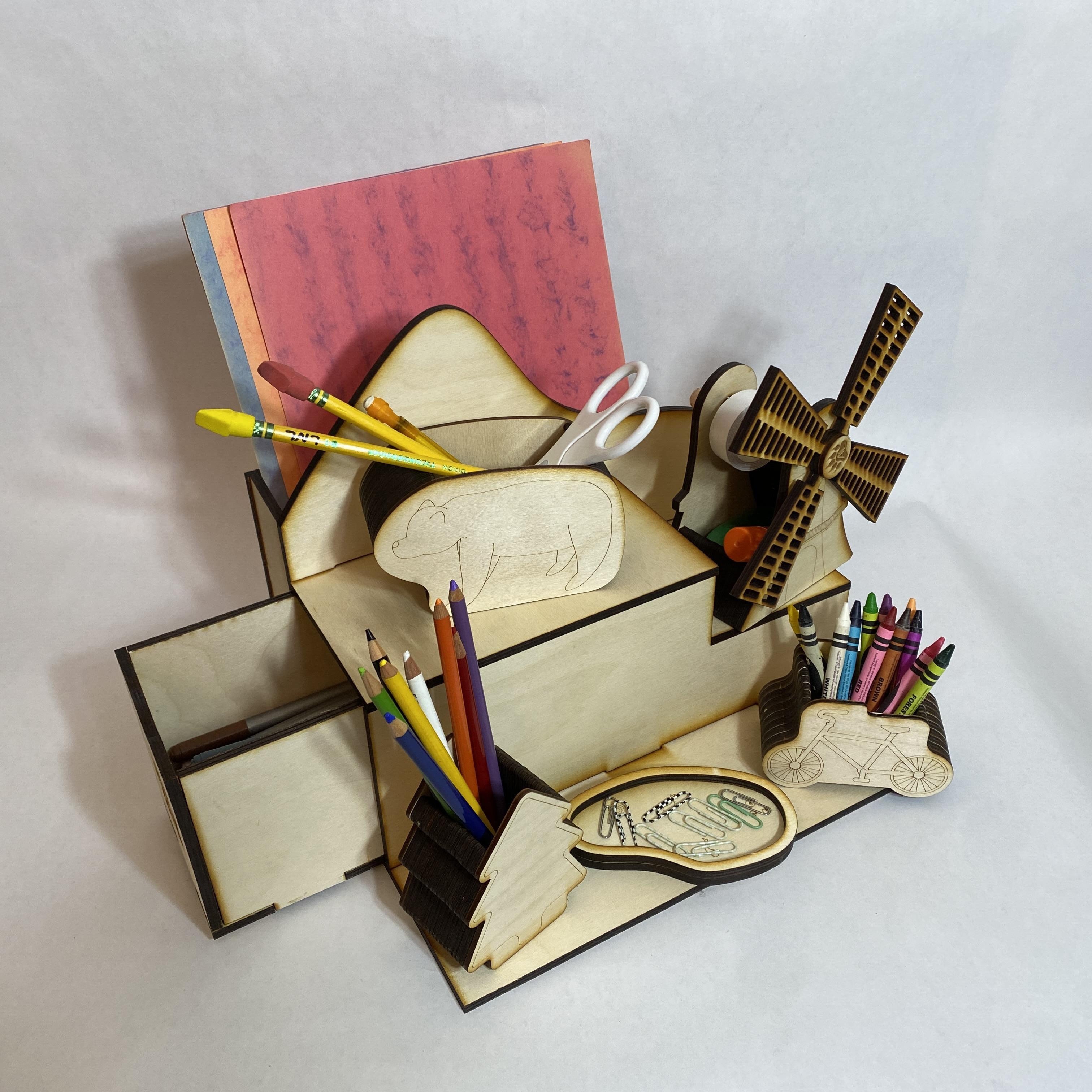 Adirondack Life Desk Organizer