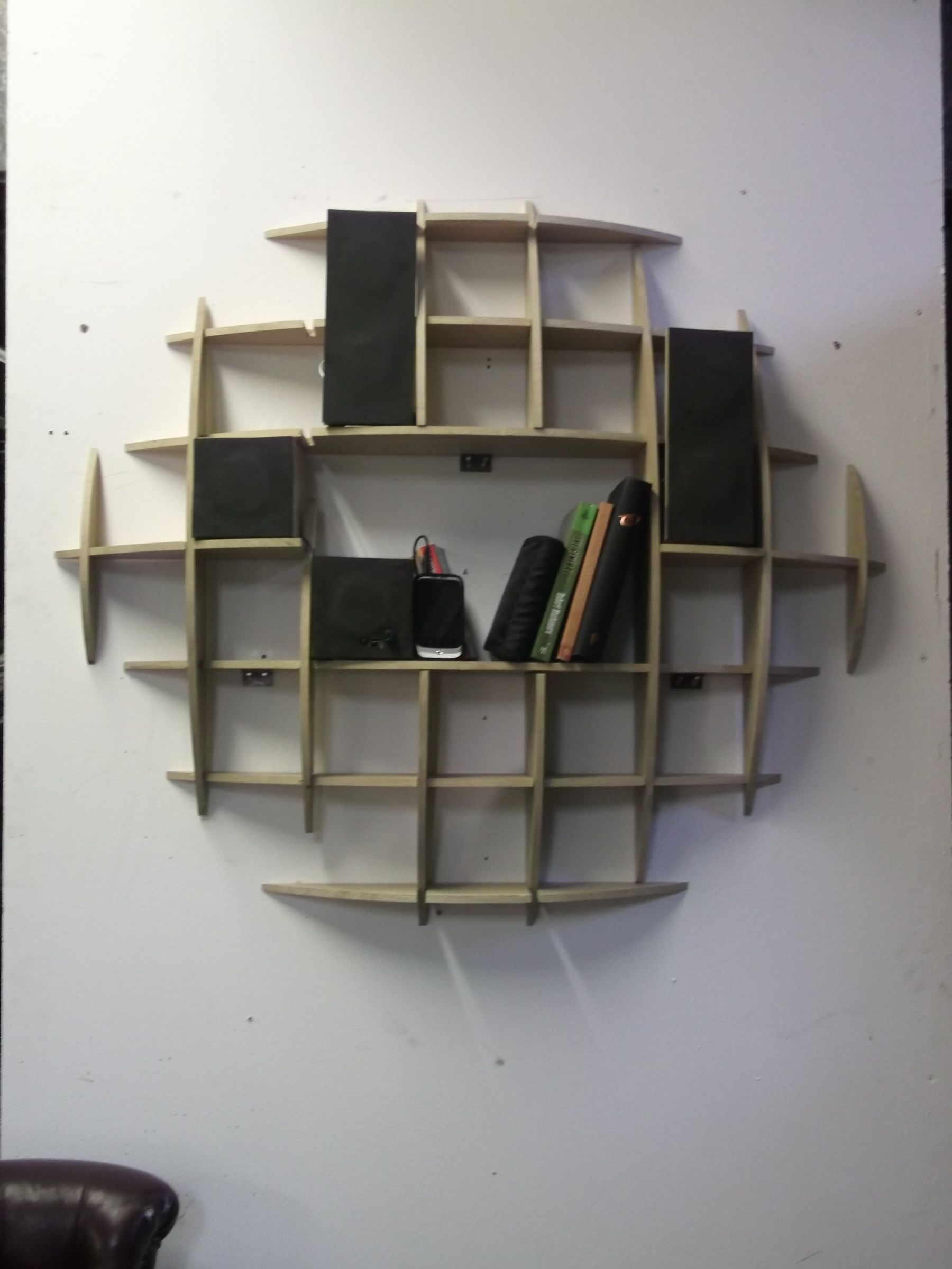 !How to Make a CD Rack!
