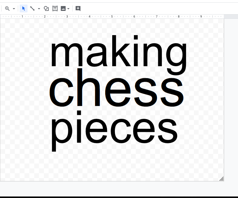 Making Chess Pieces