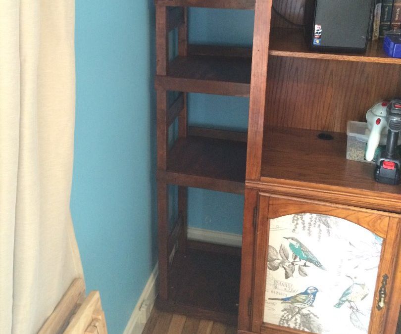 Building a Bookshelf Onto Existing Furniture
