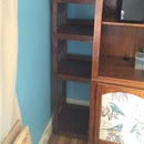 Building a bookshelf onto existing furniture