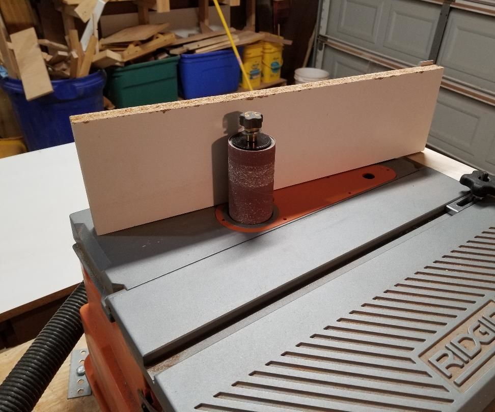 Rigid Oscillation Drum Sander Adjustable Fence 
