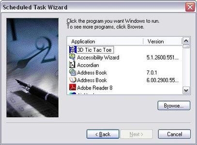 Adding a Scheduled Task