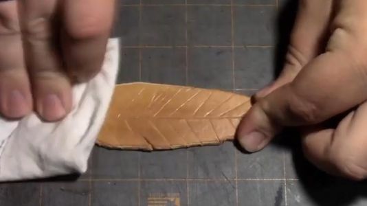 Finishing the Feather 