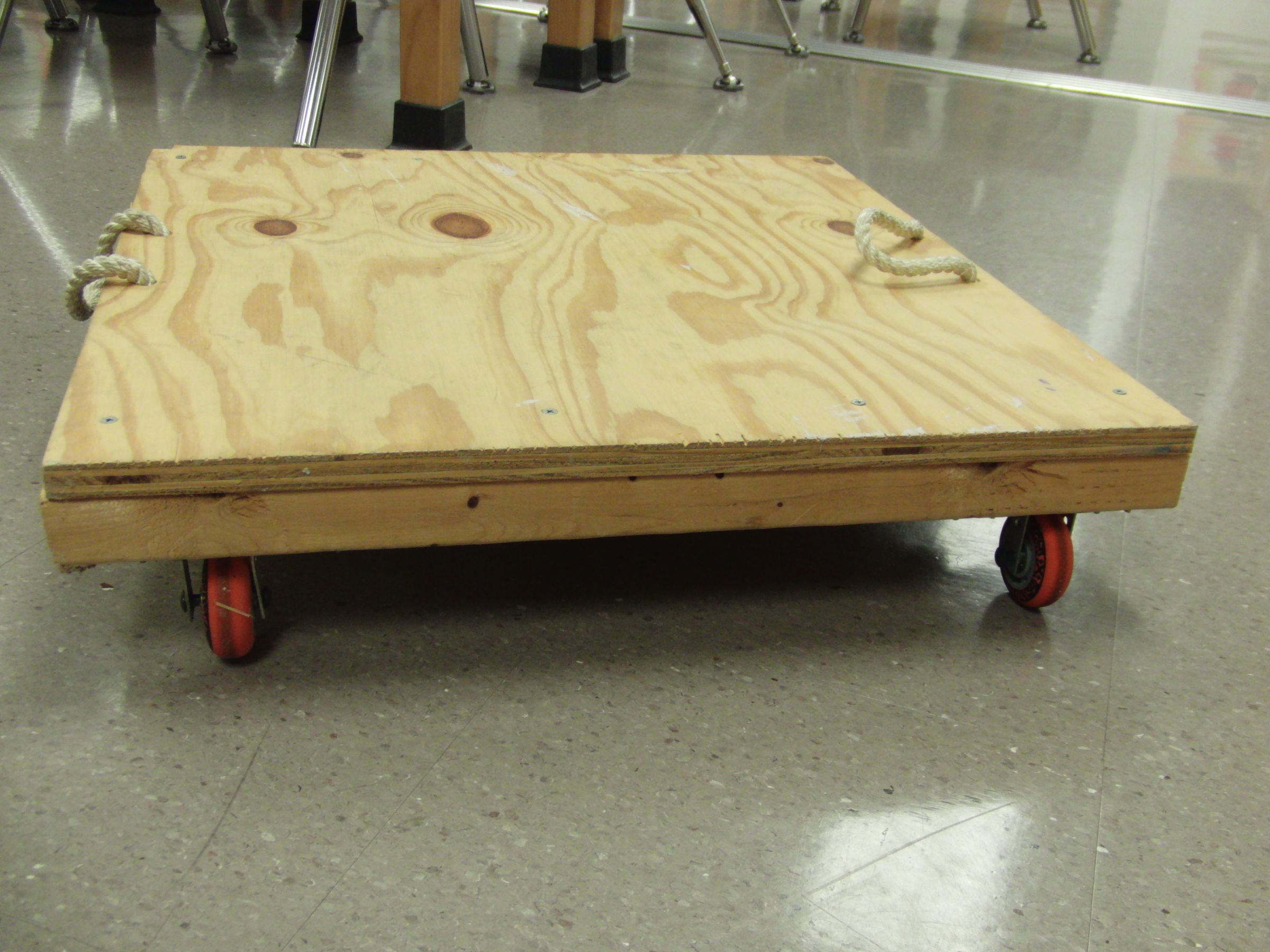 Floor Cart for Newton's Laws