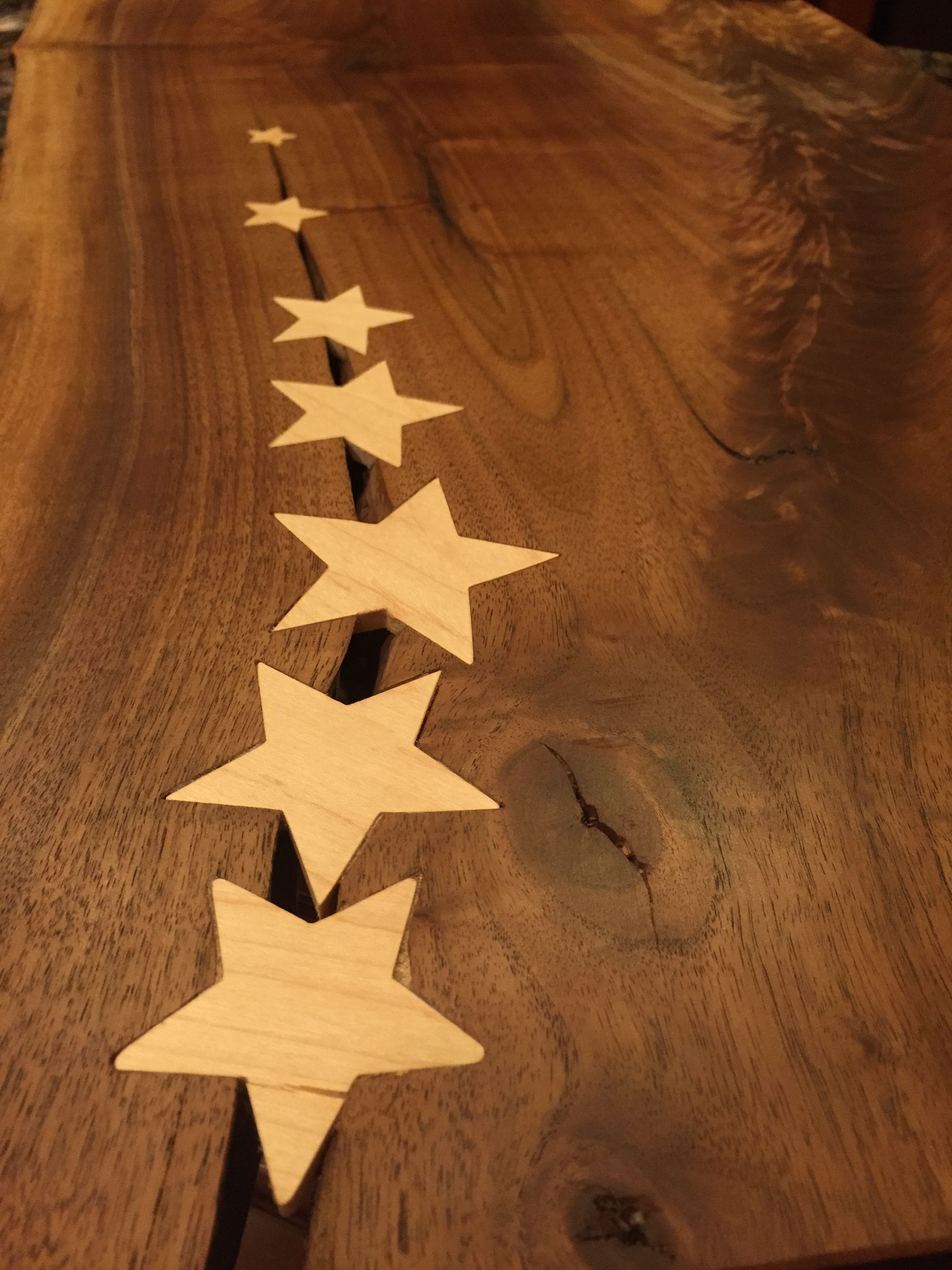 CNC Inlay Star Keys