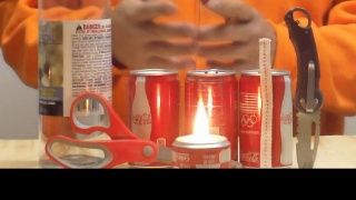 Soda Can Oil Lamp New and Improved Design!