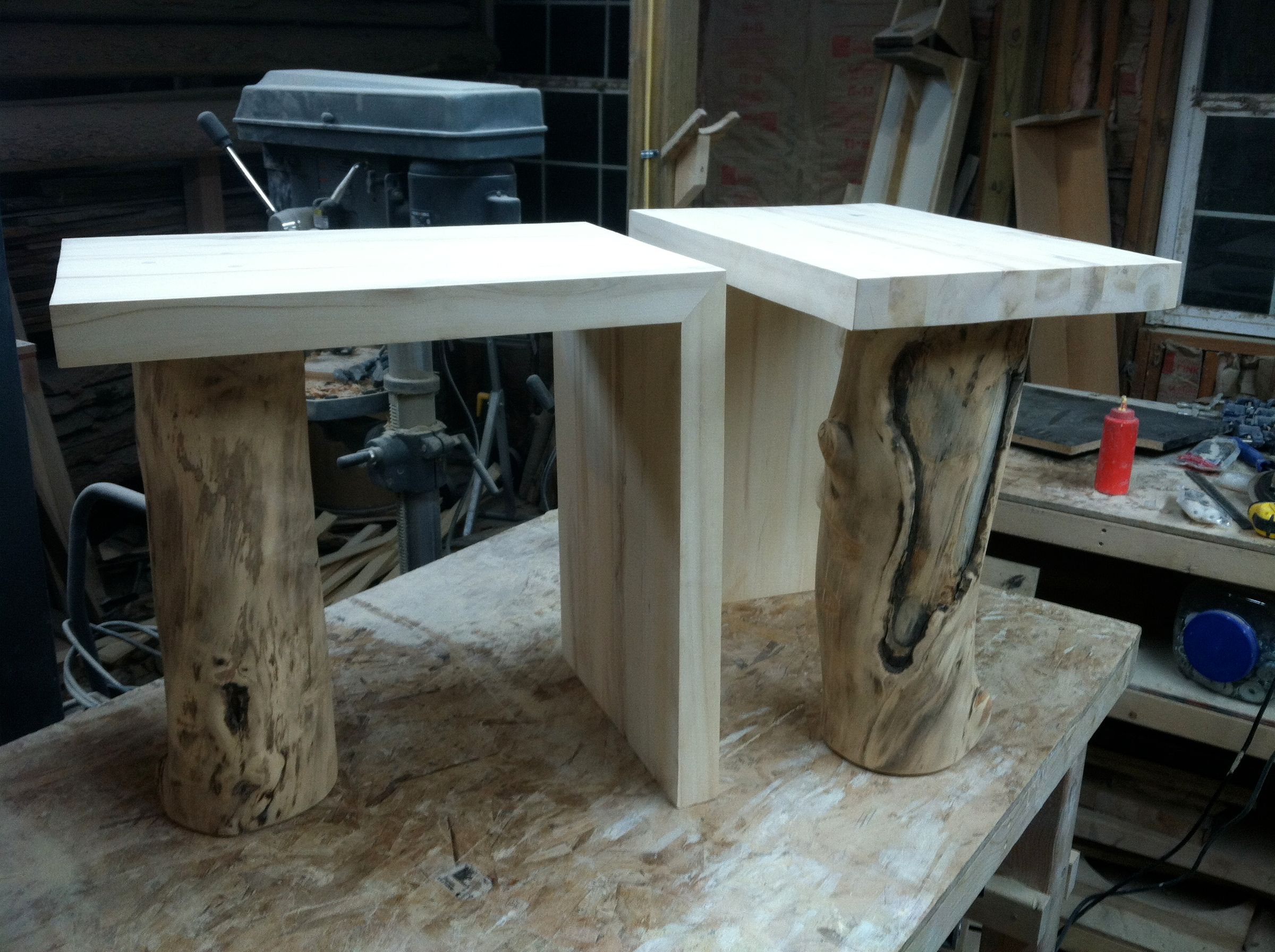 How-To Build a Waterfall Side Table