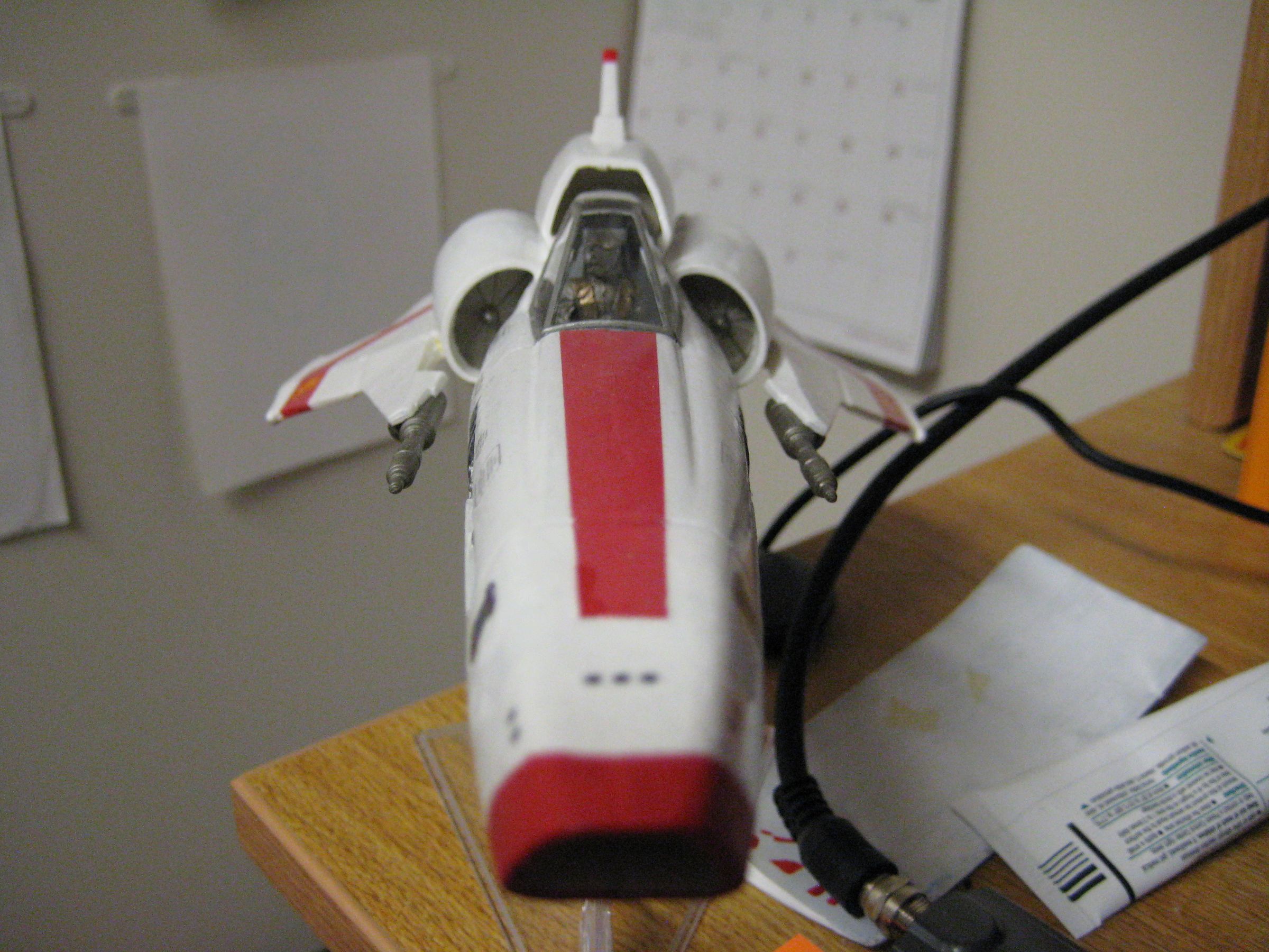 LED-Lit BSG Viper Mk. II Model Build