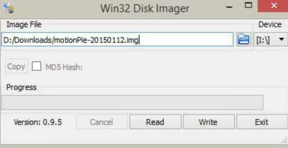 Setting Up MotionEye OS