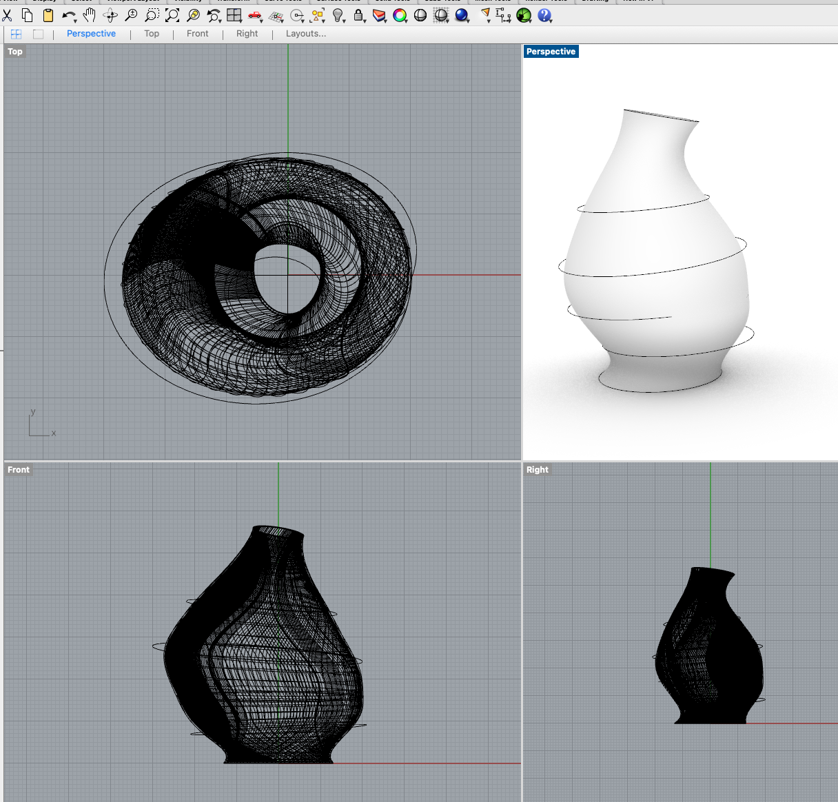 Rhino Vase 3D Printed 3 Steps Instructables