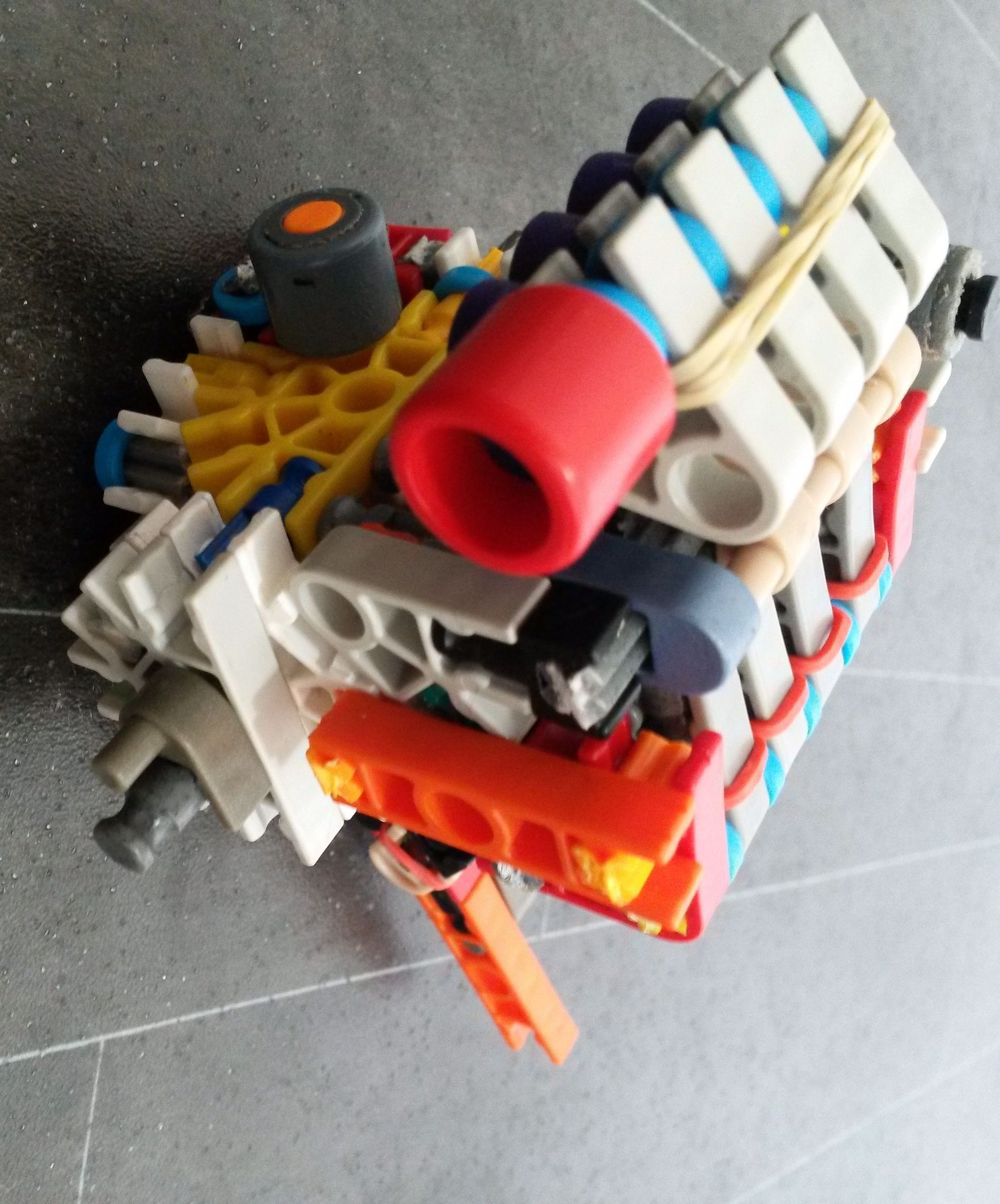 Knex Vtec Model Engine Featuring 421 Exhaust Manifold