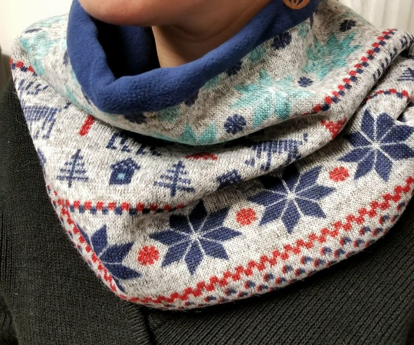 Sew Cozy Reversible Cowl