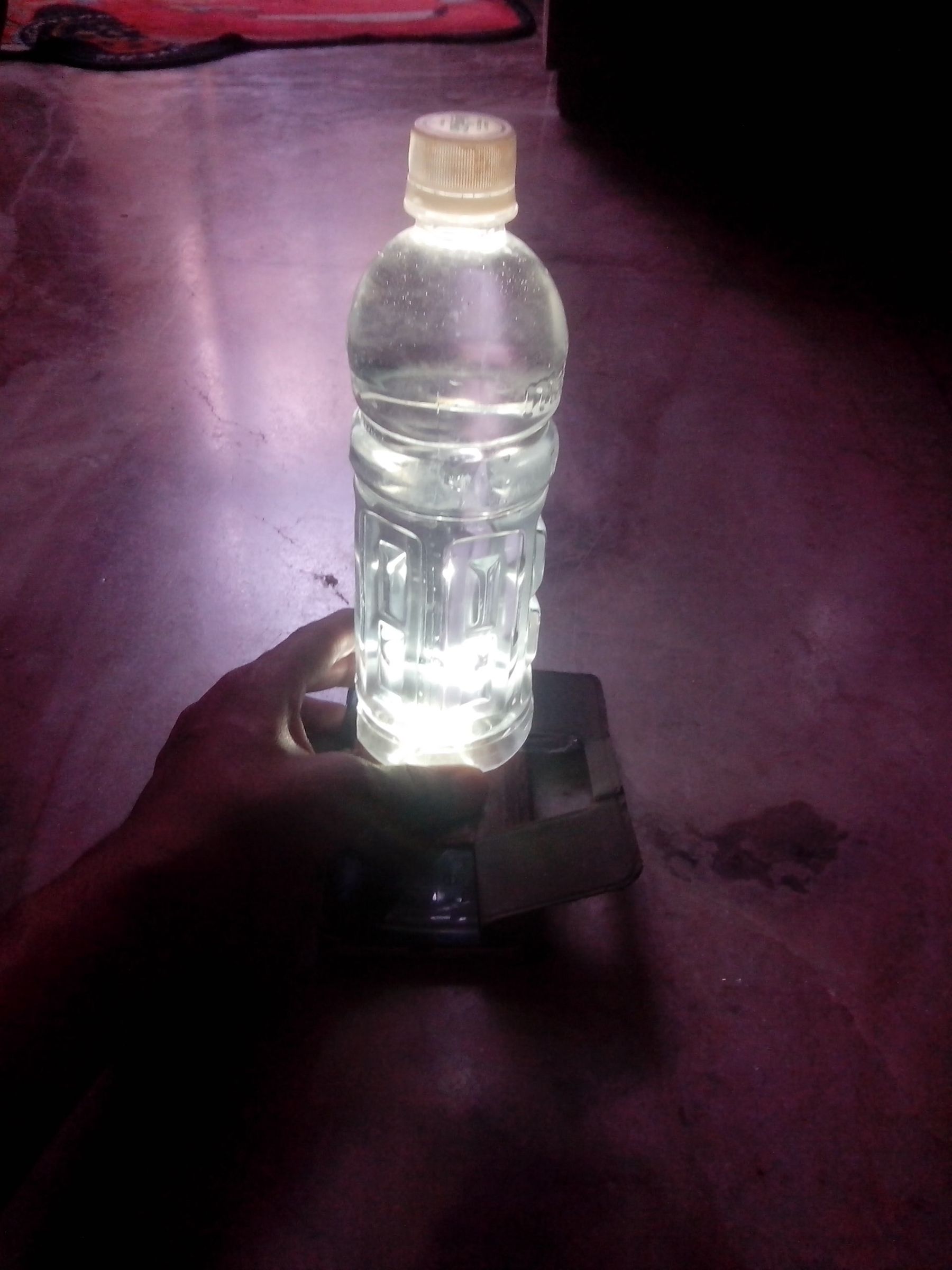 DIY PLASTIC BOTTLE LAMP 4 Steps Instructables