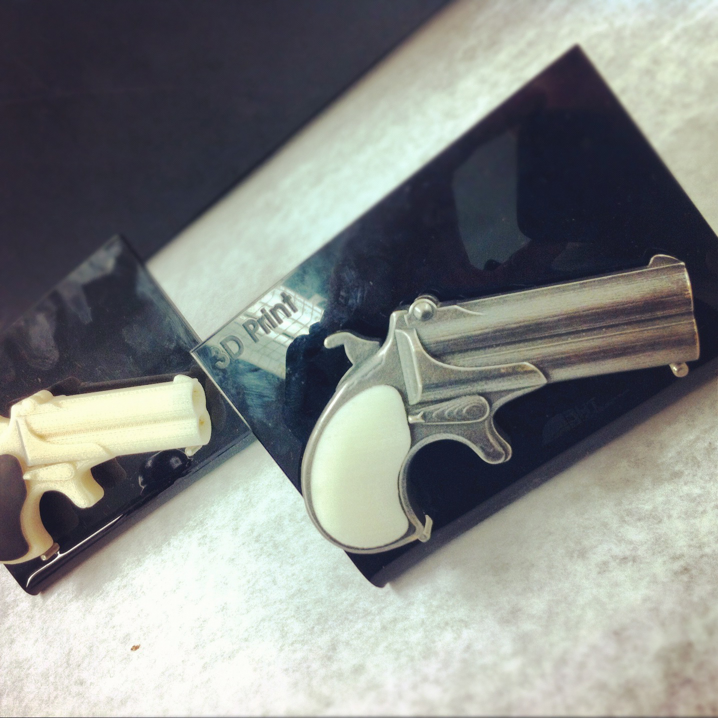 Derringer pistol replication (3d print)
