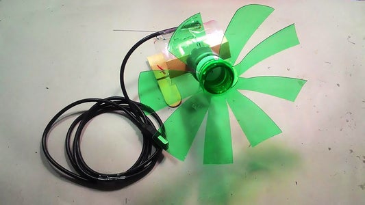 How to Make a USB Fan From Plastic Bottle