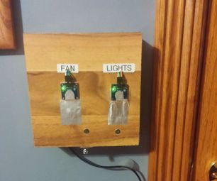 TV Remote Light Switch