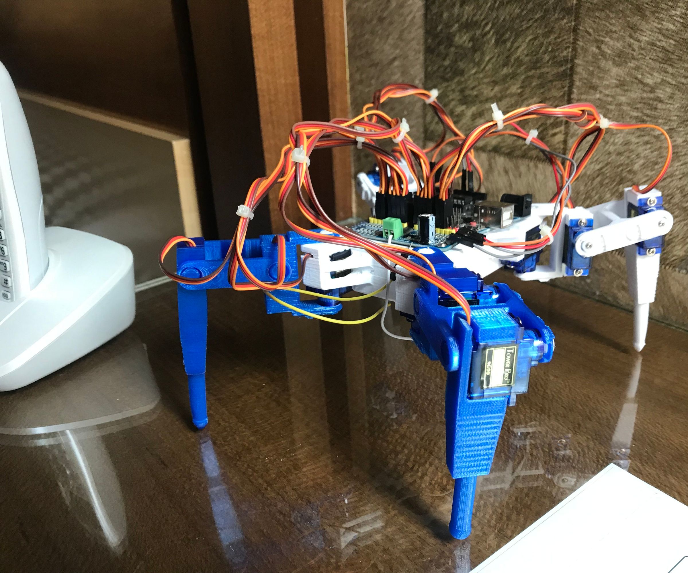 3D Printed Quadruped