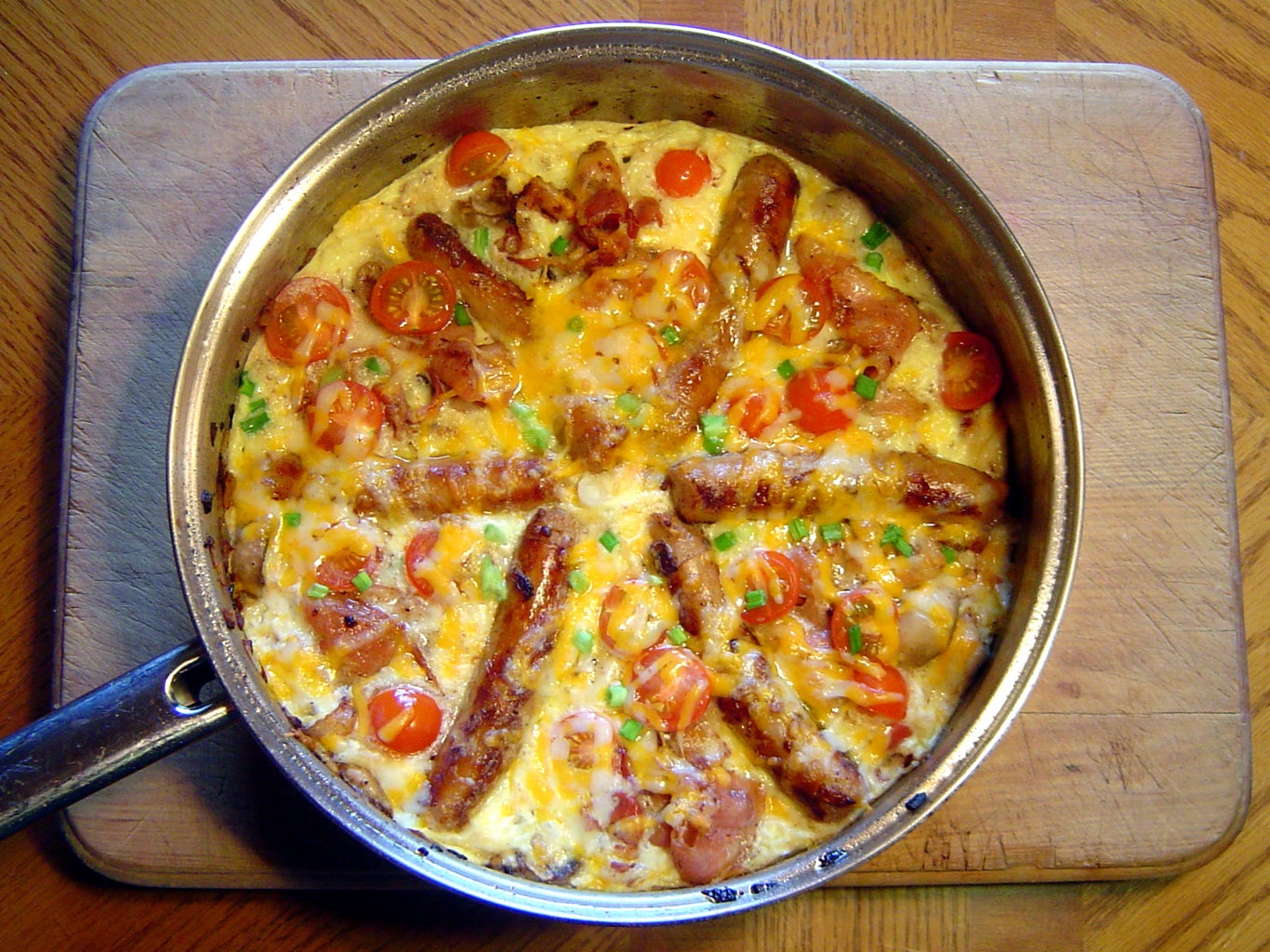 can you cook bacon and sausage together