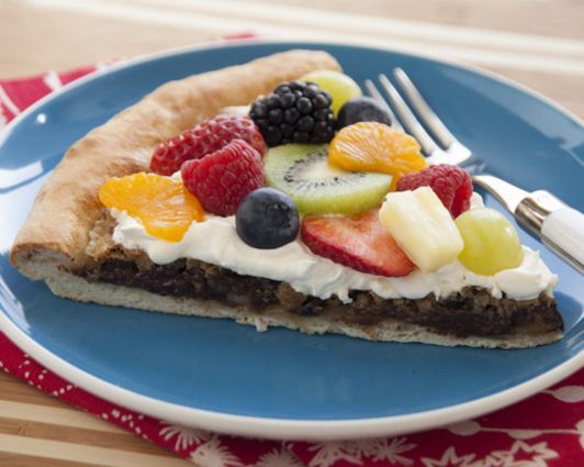 Chocolate Fruit Pizza