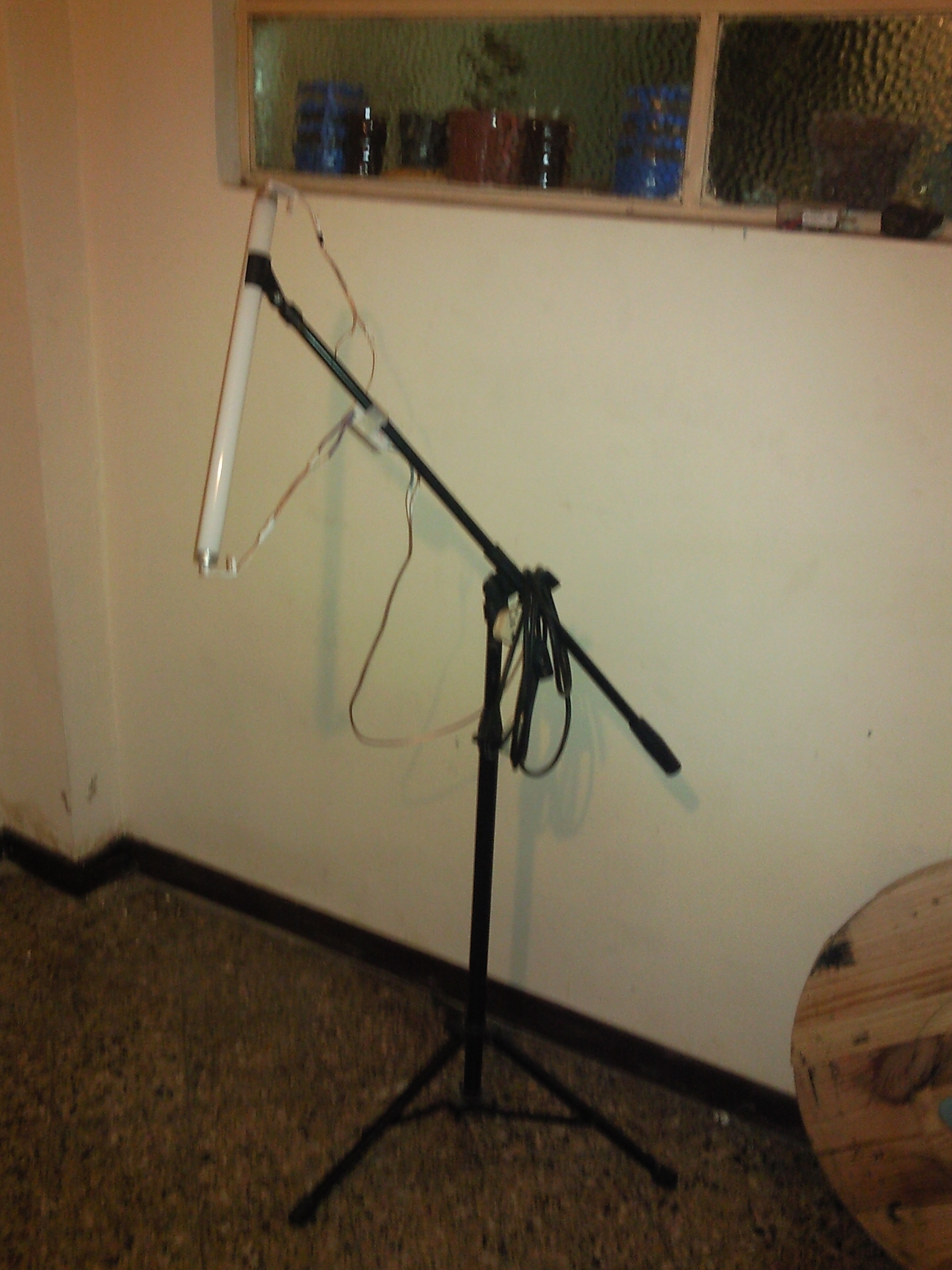 Improvised Work Lamp