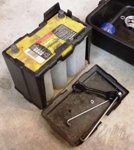 Remove the Battery and Air Intake