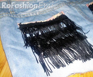 Afro Pockets With Fringe