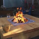 Outdoor Coffee Table With Fire Pit