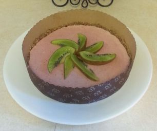 Raw Srawberry Kiwi Tart