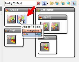 In Visuino Add Components