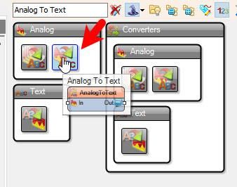 In Visuino Add Components
